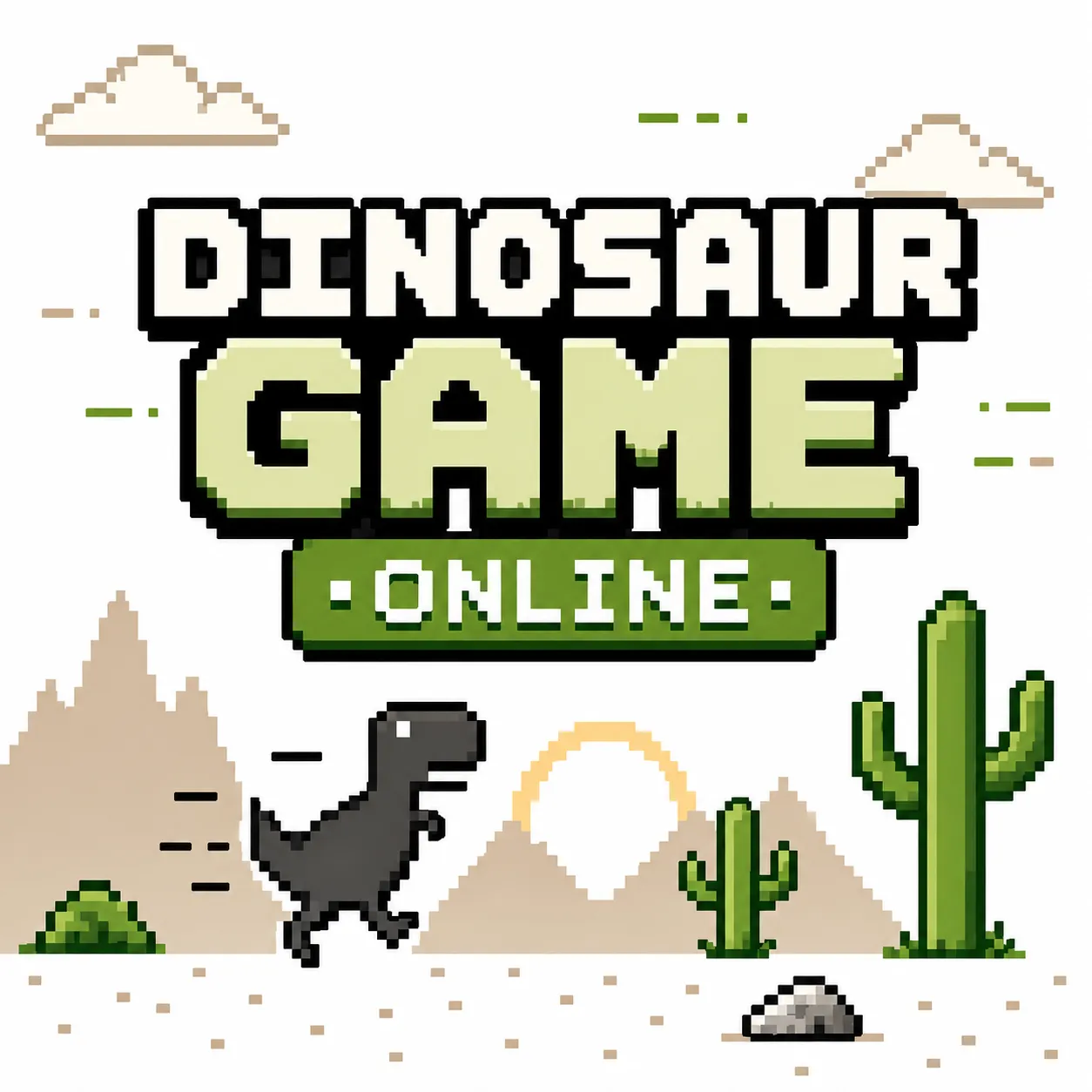 Play Dinosaur Game Online now!
